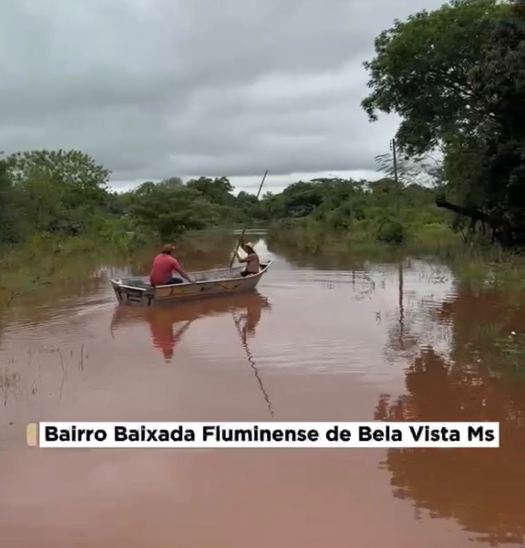 Após cheia do Rio Apa, Renato Câmara pede recursos urgentes para Bela Vista Após cheia do Rio Apa, Renato Câmara pede recursos urgentes para Bela Vista