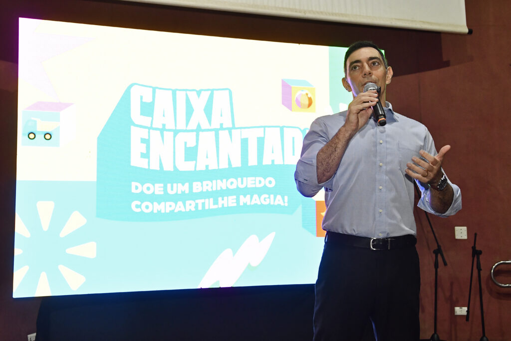Caixa Encantada 2026: Governo de MS lança campanha de arrecadação de brinquedos para o Natal Caixa Encantada 2026: Governo de MS lança campanha de arrecadação de brinquedos para o Natal
